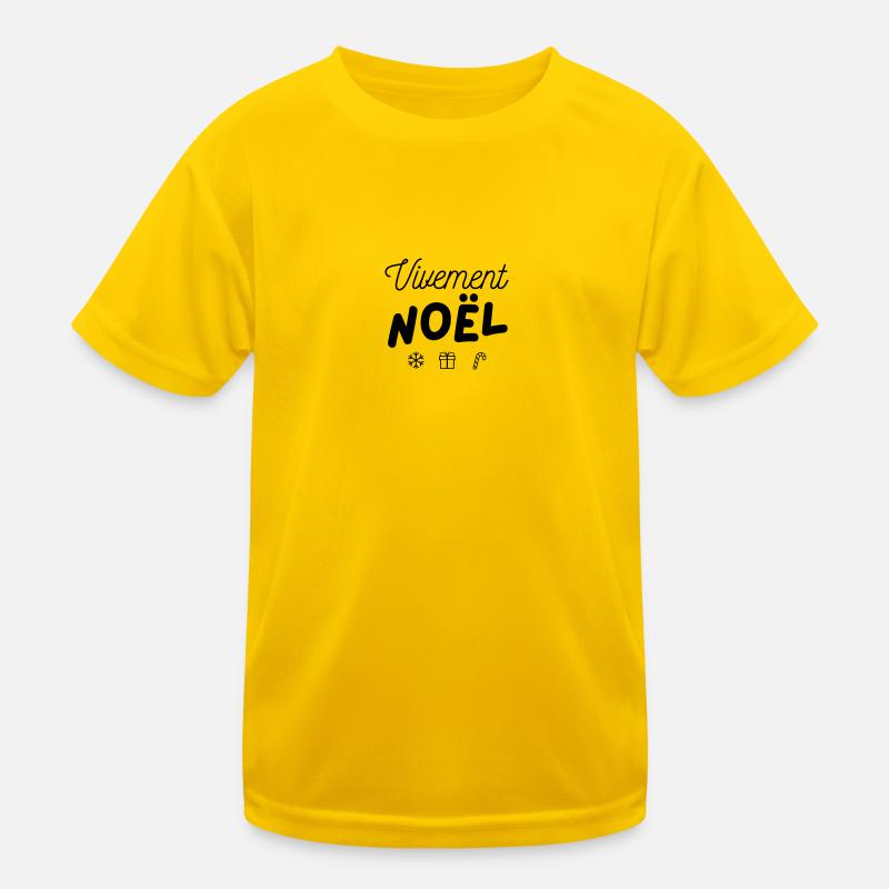 Vivement Noël T-shirt sport Enfant