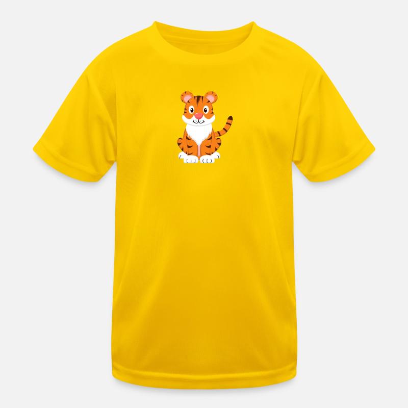 Tiger Kinder Funktions-T-Shirt