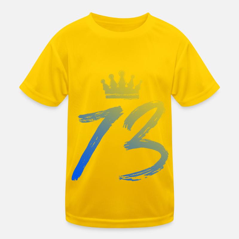 73 Crown figure Kids Functional T-Shirt