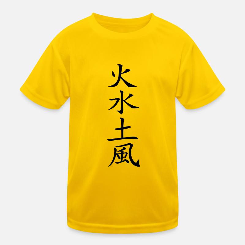 4 elements Kids Functional T-Shirt