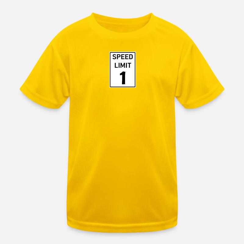 Speed Limit 1 Kids Functional T-Shirt