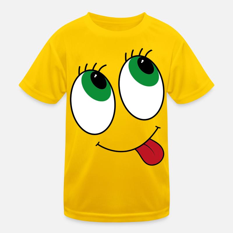 Comic-style eyes Kids Functional T-Shirt