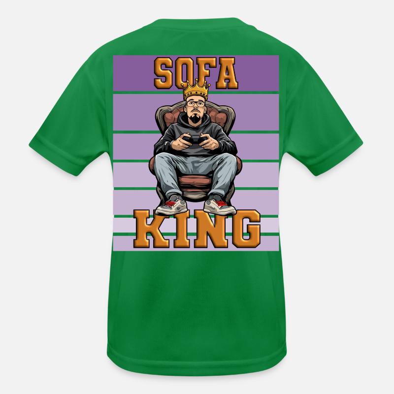 Reichet mir den Controller - sofa King Kinder Funktions-T-Shirt