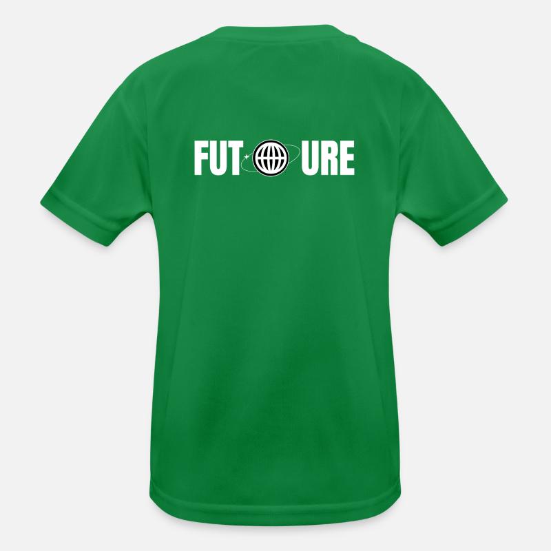 Futur design d’icônes globe T-shirt sport Enfant