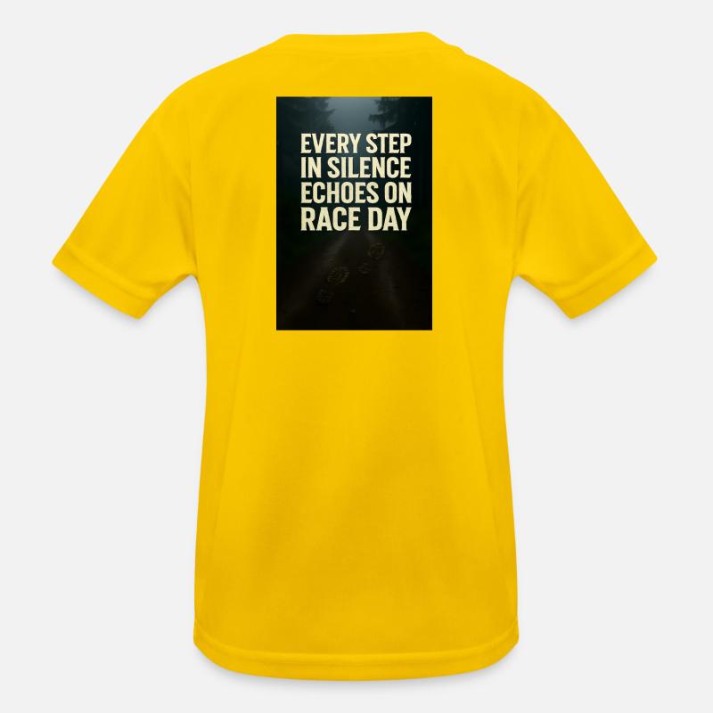 Step_in_Silence Kinder Funktions-T-Shirt