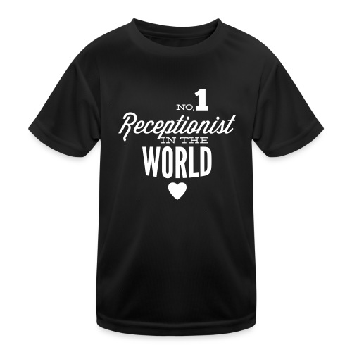 Bester Rezeptionist der Welt - Kinder Funktions-T-Shirt