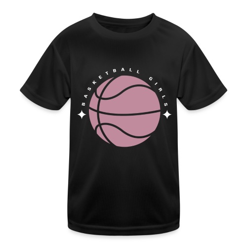 Basketball Girls - Kinder Funktions-T-Shirt