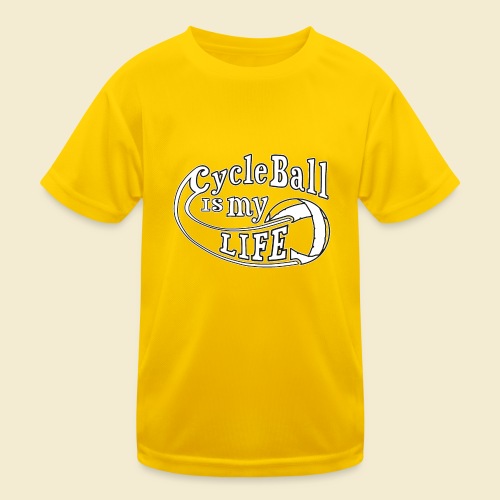 Radball | Cycle Ball is my Life - Kinder Funktions-T-Shirt