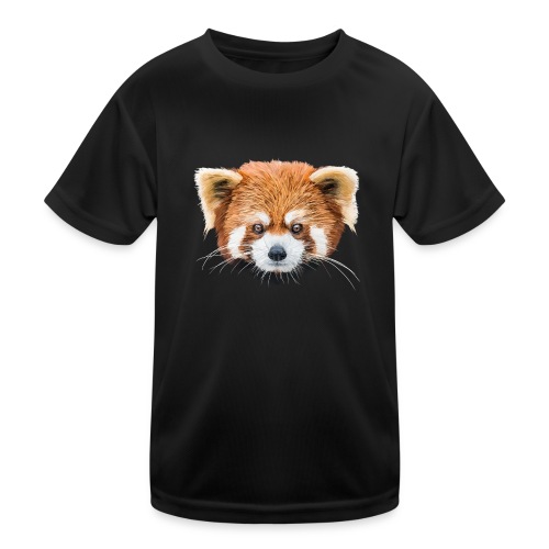 Roter Panda - Kinder Funktions-T-Shirt