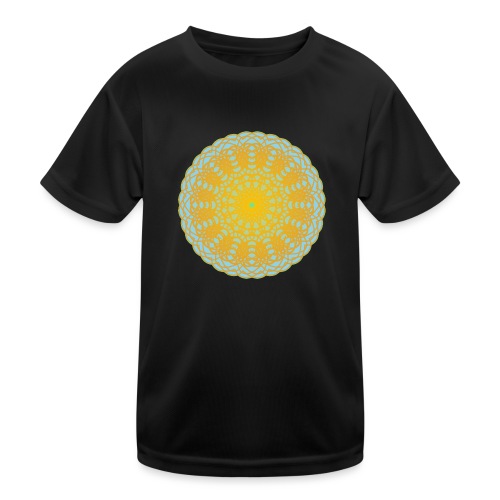 Mandala Himmelslicht - Kinder Funktions-T-Shirt