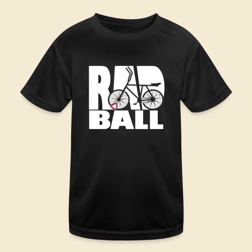 Radball | Typo - Kinder Funktions-T-Shirt