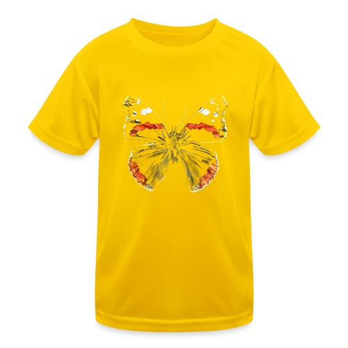 Schmetterling - Kinder Funktions-T-Shirt