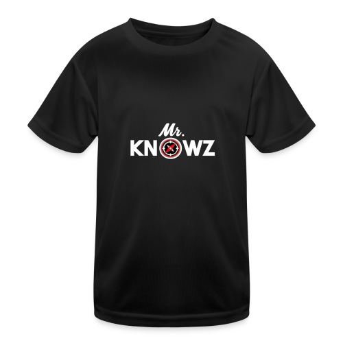 Mr Knowz merchandise_v1 - Kids Functional T-Shirt