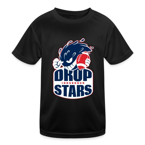 Dropstars Logo - Kinder Funktions-T-Shirt