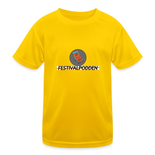 Festivalpodden - Loggorna - Funktions-T-shirt barn