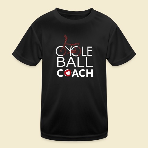 Radball | Cycle Ball Coach - Kinder Funktions-T-Shirt