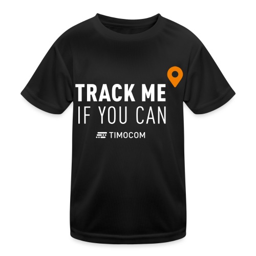 Track Me - Kinder Funktions-T-Shirt