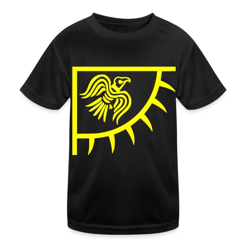 raven png - Funktions-T-shirt barn