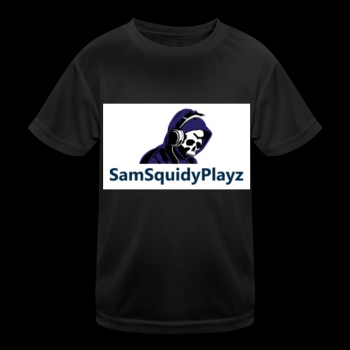 SamSquidyplayz skeleton - Kids Functional T-Shirt