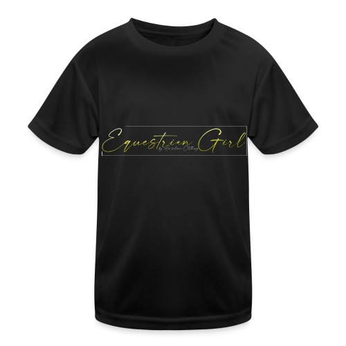 Equestrian Girl Reitsport - Kinder Funktions-T-Shirt
