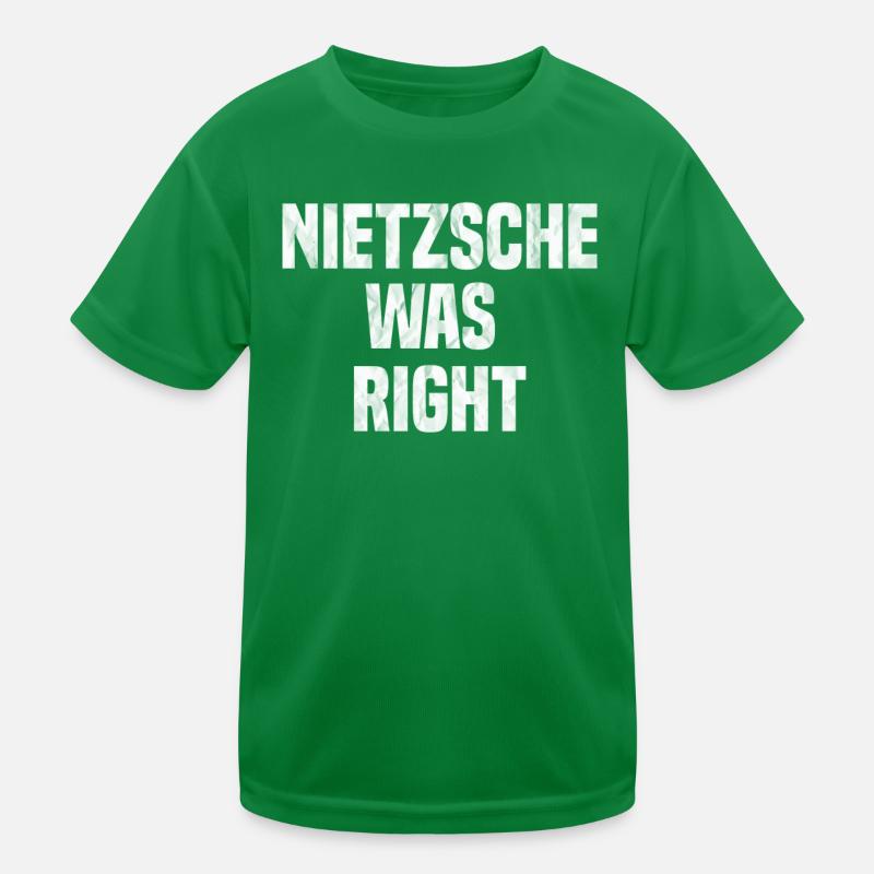 nietzsche Kinder Funktions-T-Shirt