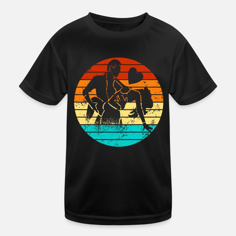Danse Salsa Danseur Salsa Danse Sunset T-shirt sport Enfant