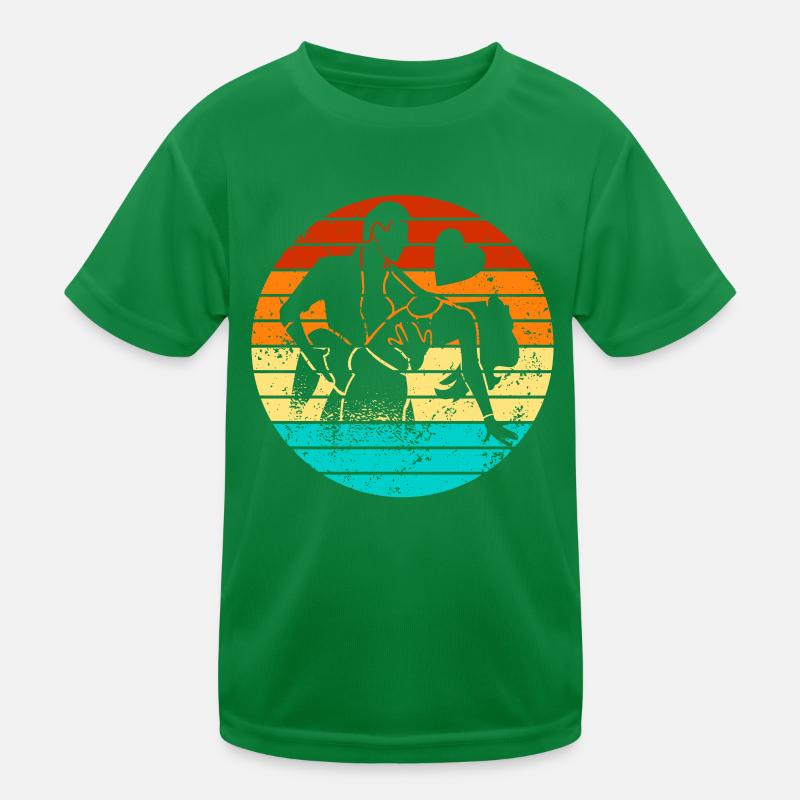 Danse Salsa Danseur Salsa Danse Sunset T-shirt sport Enfant