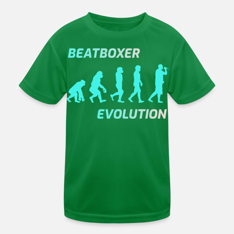 Evolution de Beatboxer Beatbox Beatboxing T-shirt sport Enfant