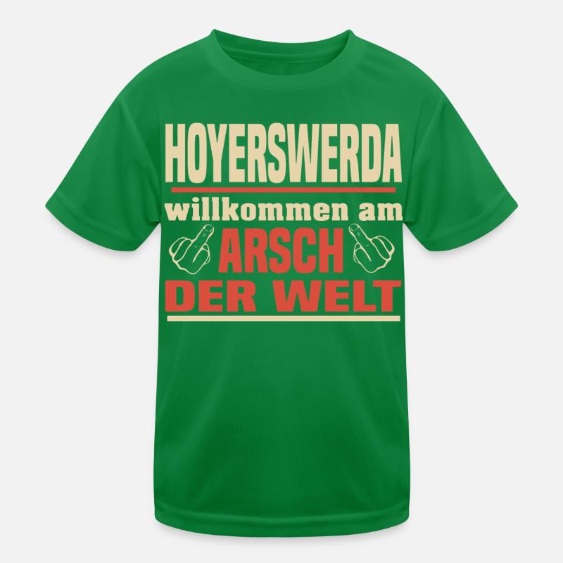 Arsch der Welt Hoyerswerda Kinder Funktions-T-Shirt