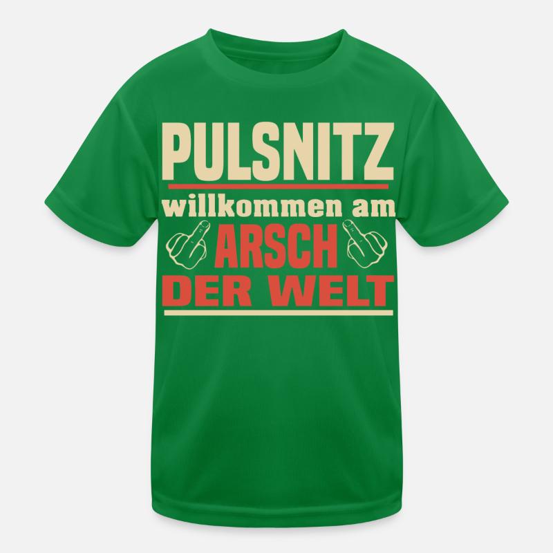 Arsch der Welt Pulsnitz Kinder Funktions-T-Shirt