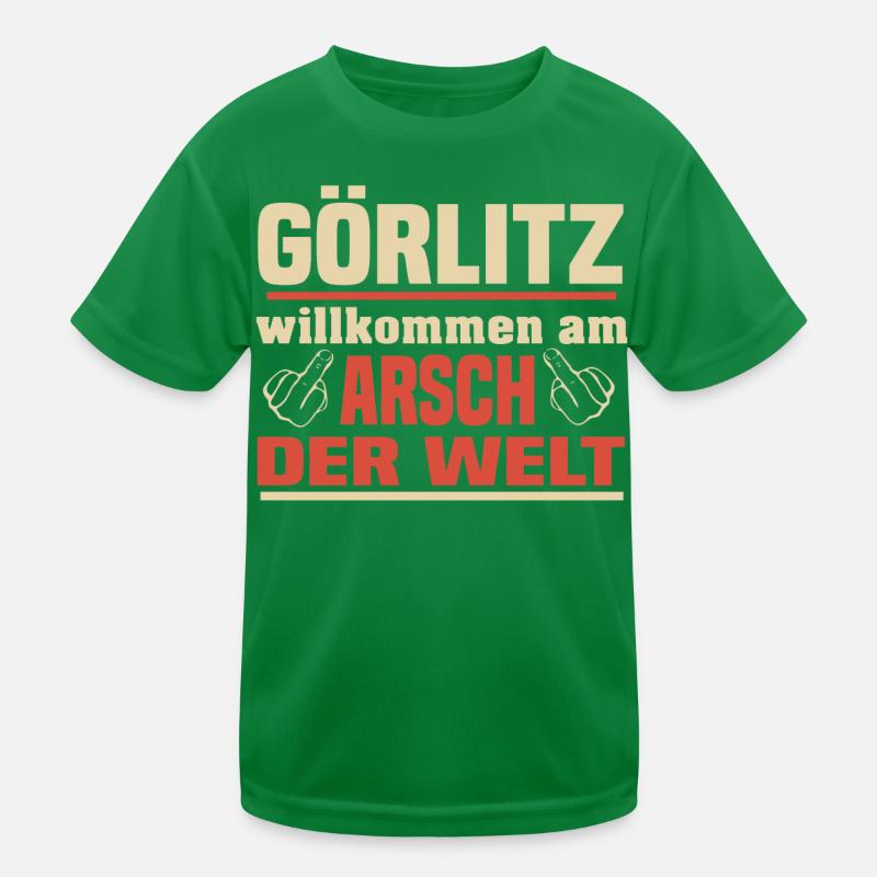 Arsch der Welt Görlitz Kinder Funktions-T-Shirt