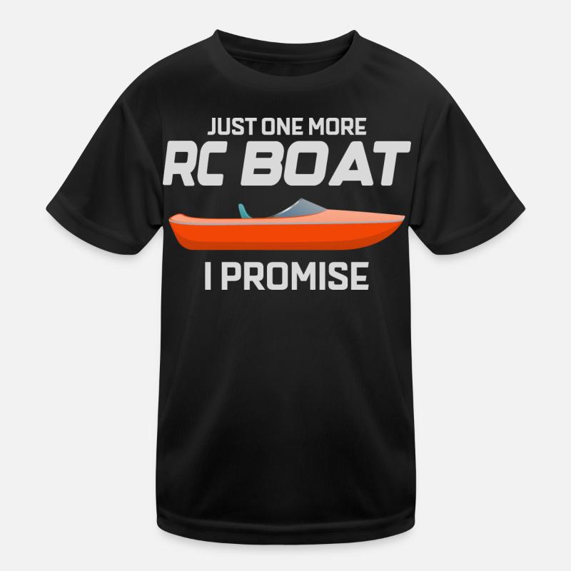 Rc Boat Racing Course de hors-bord électrique T-shirt sport Enfant