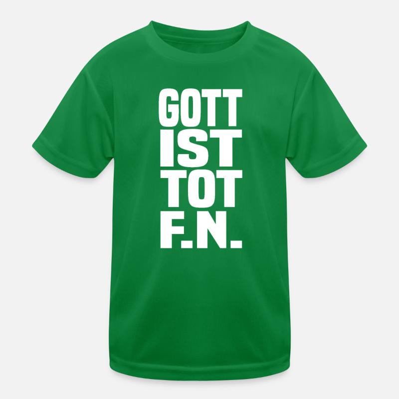 gott ist tot Kinder Funktions-T-Shirt