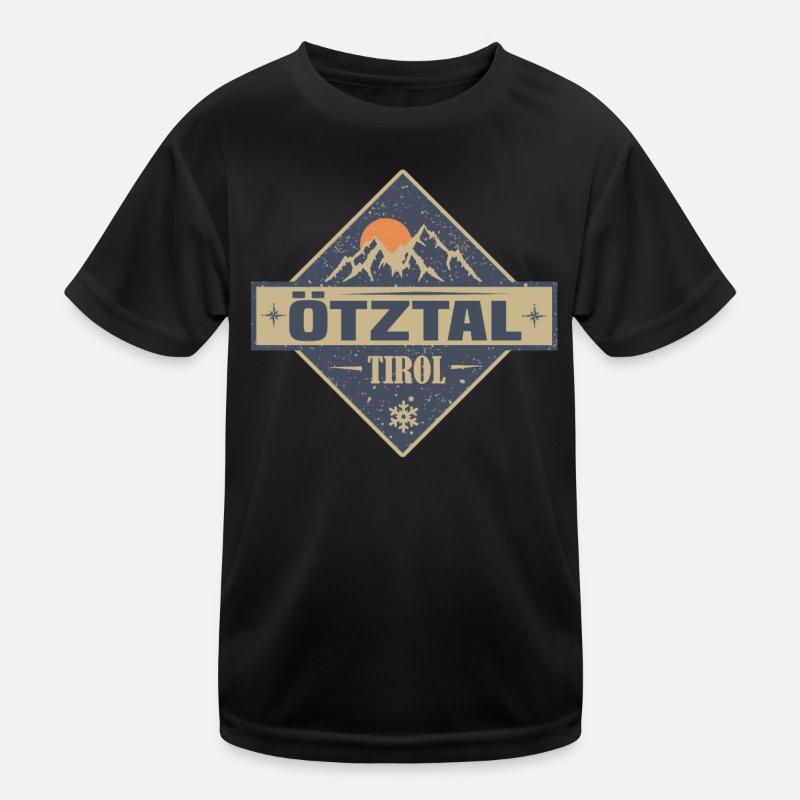 ötztal Kinder Funktions-T-Shirt
