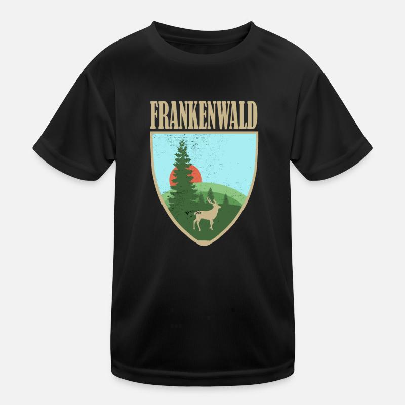 Frankenwald Kinder Funktions-T-Shirt