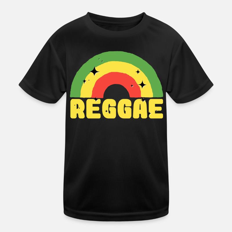 reggae Kinder Funktions-T-Shirt