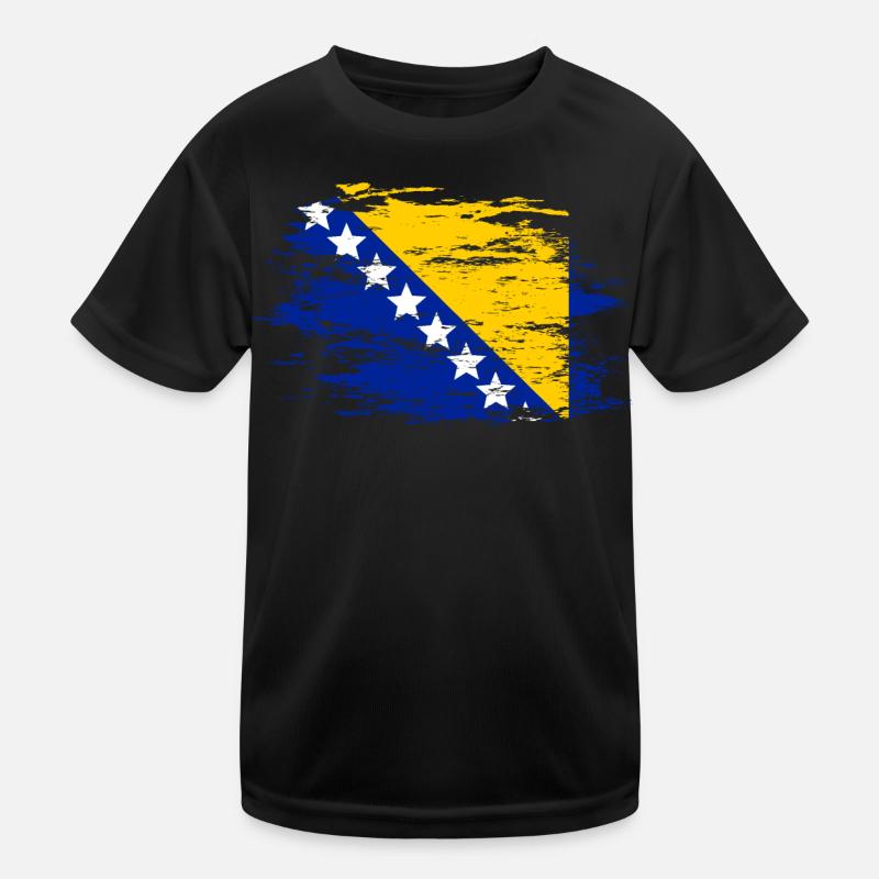 Bosnien used Kinder Funktions-T-Shirt