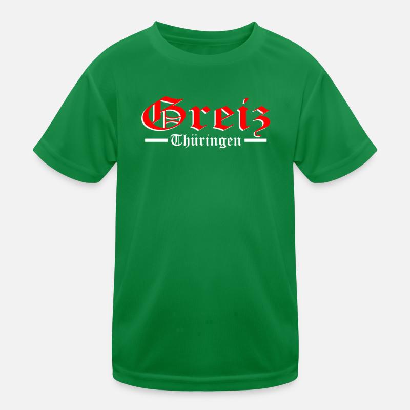 greiz Sütterlin Kinder Funktions-T-Shirt