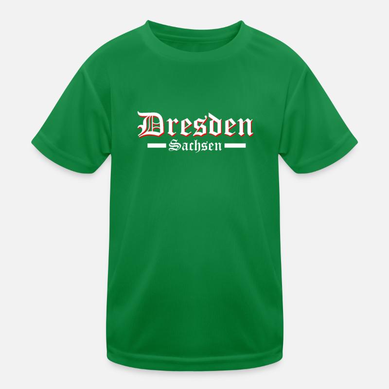 Dresden Sachsen Kinder Funktions-T-Shirt