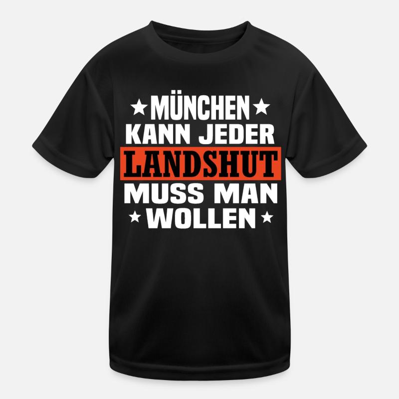 Landshut Kinder Funktions-T-Shirt