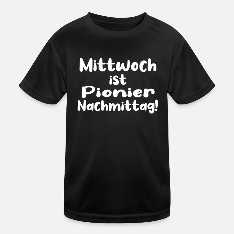 Pionier Nachmittag Kinder Funktions-T-Shirt