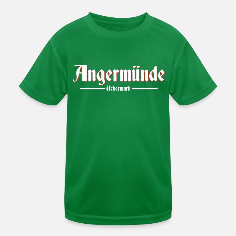 Angermünde Kinder Funktions-T-Shirt