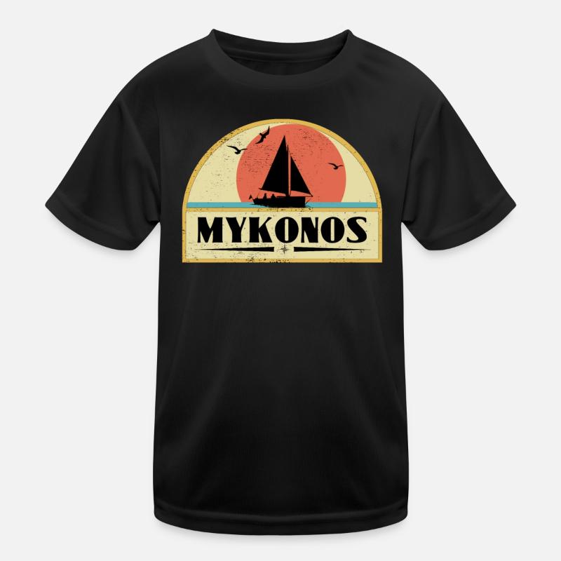 Mykonos Kinder Funktions-T-Shirt