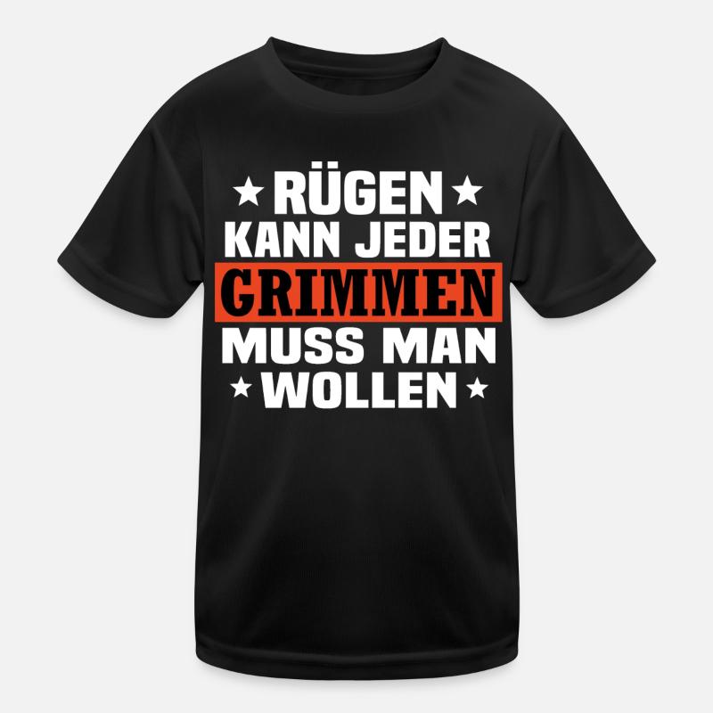 grimmen Vorpommern Kinder Funktions-T-Shirt