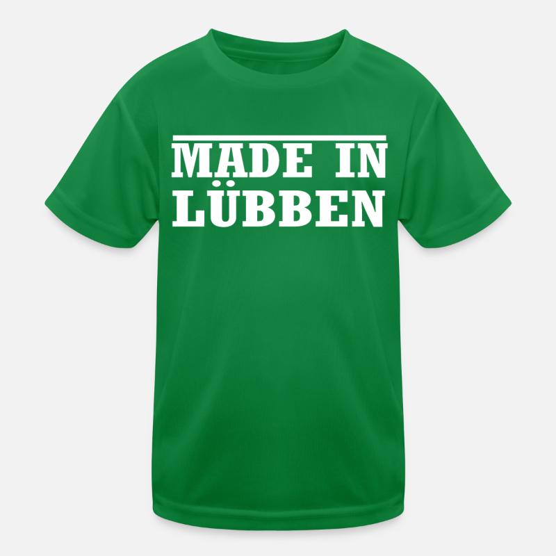 made in Lübben Kinder Funktions-T-Shirt