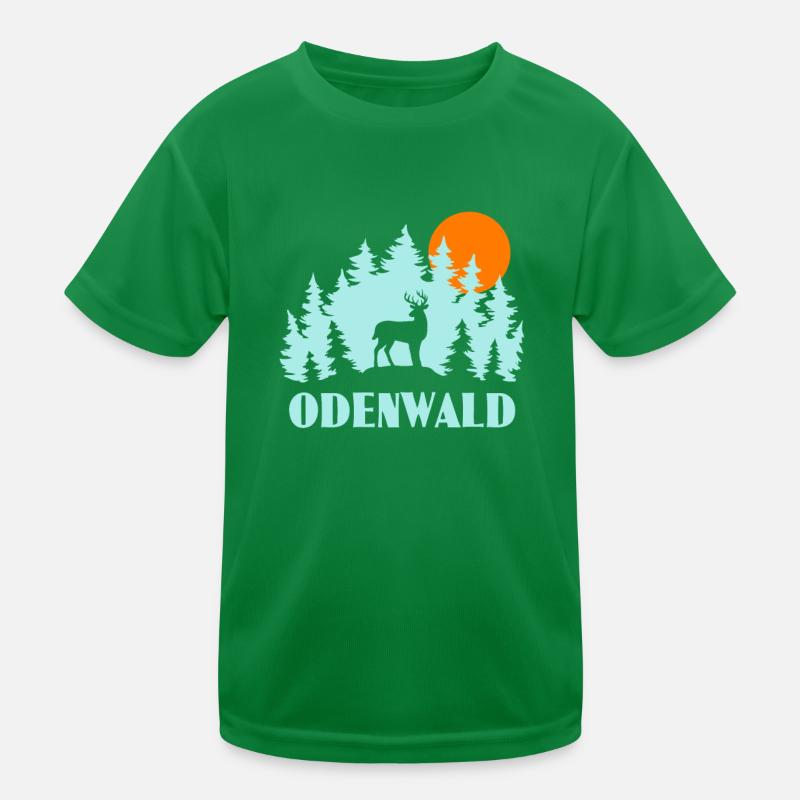 Odenwald Kinder Funktions-T-Shirt