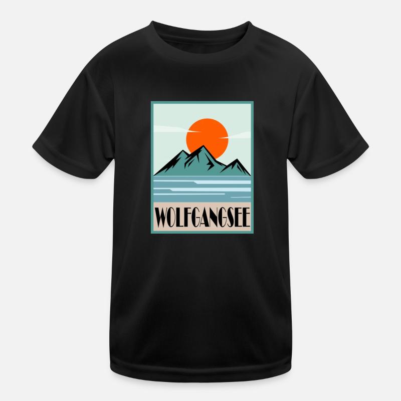Wolfgangsee Kinder Funktions-T-Shirt