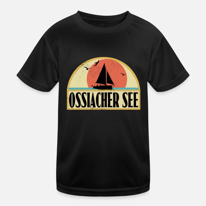 Ossiacher See Kinder Funktions-T-Shirt
