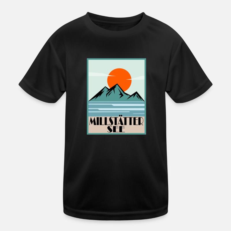 Millstätter See Kinder Funktions-T-Shirt