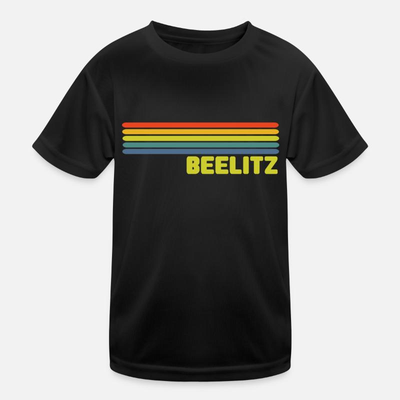 Beelitz - Kinder Funktions-T-Shirt - Schwarz